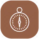 Compass Drawing Direction Icon