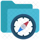 Compass Folder  Icon