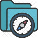 Compass Folder  Icon