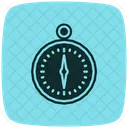 Compass Geometry Paint Icon