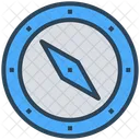 Travel Compass Direction Icon