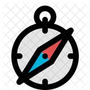 Compass Find Direction Icon