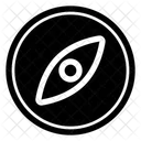 Compass North Direction Icon