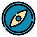 Compass North Direction Icon