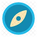 Compass North Direction Icon