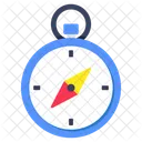 Compass Windrose Magnetic Tool Icon