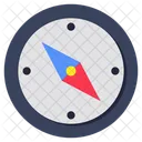 Compass Windrose Magnetic Tool Icon