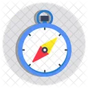 Compass Windrose Magnetic Tool Icon