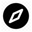 Compass Navigation Tool Icon