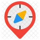 Compass Location  Icon