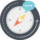 Compass Navigation Directions Icon