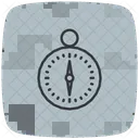 Compass Paint Map Icon