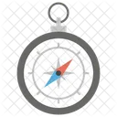 Compass Rose Cardinal Point Degrees Icon