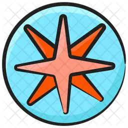 Compass Rose  Icon