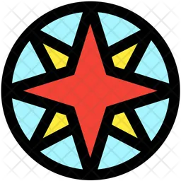 Compass rose  Icon