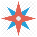 Compass wind rose  Icon