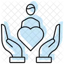 Compassionate Leader Color Shadow Thinline Icon Icon