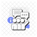 Compétences en communication  Icône