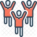 Competidores Concursante Contendiente Icono