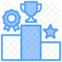Competition Star Trophy Icon
