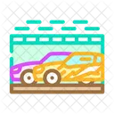 Competition Car Race Icon