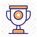 Competition Win Champion Trophy Icon