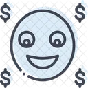 Complacente Autocomplacente Sorridente Icon