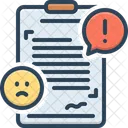Complaint Grievance Feedback Icon