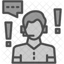 Complaint Dissatisfaction  Icon