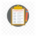 Complaint Query Claim Petition Icon