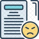 Complaint Grievance Jeremiad Icon