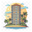 Vacaciones Verano Viajes Icono