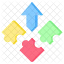 Complementary Puzzle Solution Icon