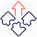 Complementary Puzzle Solution Icon