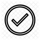 Completado Hecho Terminado Icono