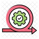 Sprint Schedule Cycle Icon