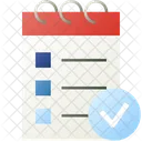 Calendar Date Note Icon