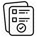 Complete Checklist Document Icon
