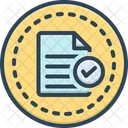 Complete Finished Ended Icon