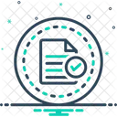 Complete Finished Ended Icon