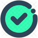 Sign Tick Complete Icon
