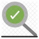 Complete Found Search Icon