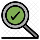 Complete Found Search Icon