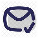 Complete Mail Check Mail Delivered Mail Icon