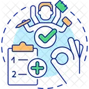 Complete Work Task Icon