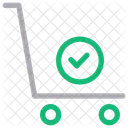 Shipping Delivery Trolley Icon