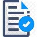 Complete Paper Approved File File Icon