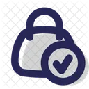 Complete Shop Shopping Bag Check Icon
