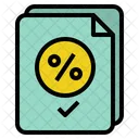 Complete Tax Form Icon