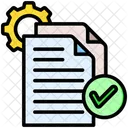 Completed Form Fulfill Checked Icon